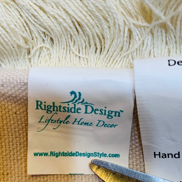 Rightside Design Blue Crab and Waves Lumbar Pillow Shams Two Piece Set Ocean - Picture 12 of 16